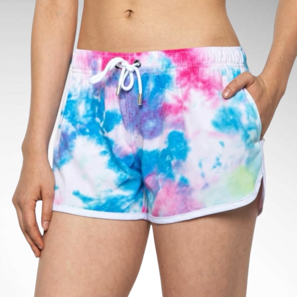 NWT Frank’s Tie Dye Lightweight Fast-Drying Boarding  Swim Shorts